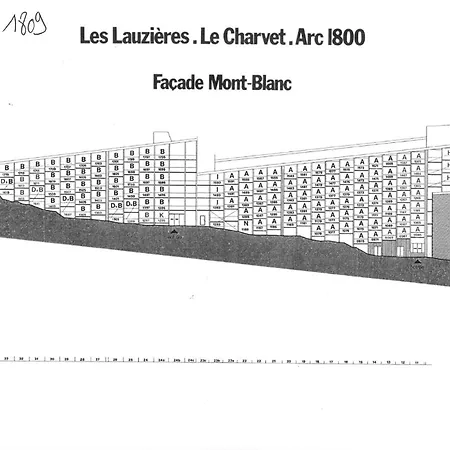 Lauzieres - 5 Personnes Skis Aux Pieds Et Proche Des Commerces Dans Le Village Du Charvet A Arc 1800 Mae-2078 * Les Arcs (Savoie)